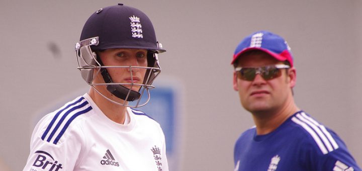 England cricket batsman Joe Root