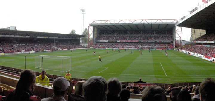 The City Ground, home of Nottingham Forest.