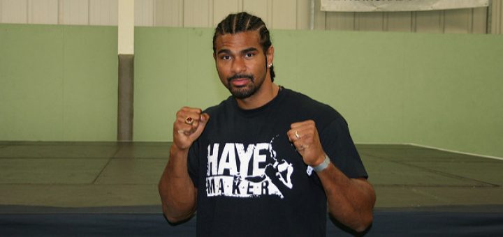 Boxer David Haye
