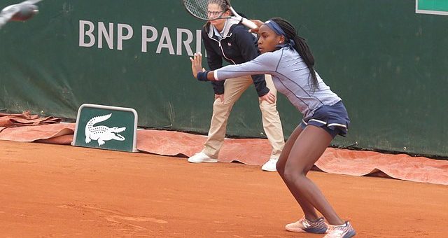American tennis player Coco Gauff