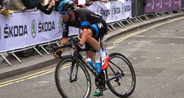 Italian cyclist Elia Viviani