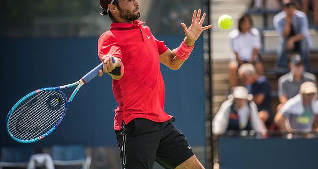 Argentinian tennis player Guido Pella