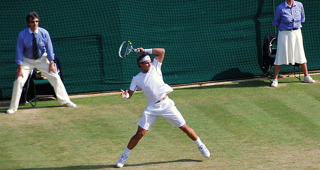 Spanish tennis player Rafael Nadal