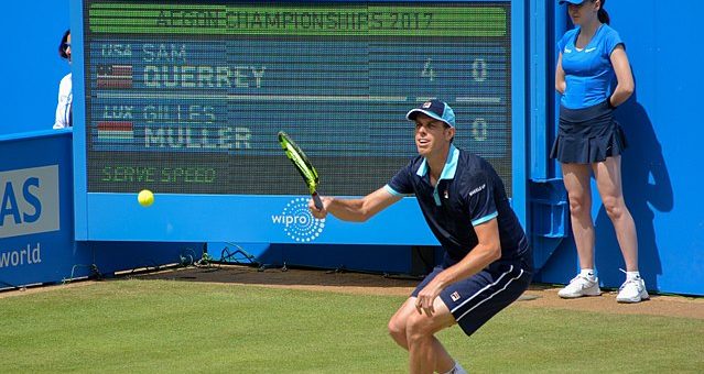 American tennis player Sam Querrey