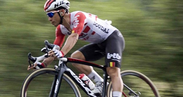 Australian Lotto-Soudal rider Caleb Ewan during the 2019 Tour de France.