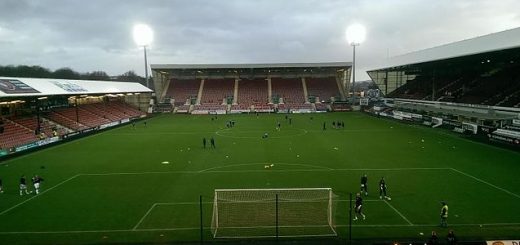 East End Park, home of Scottish Championship side Dunfermline Athletic